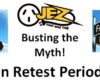 Busting the myth on retest periods